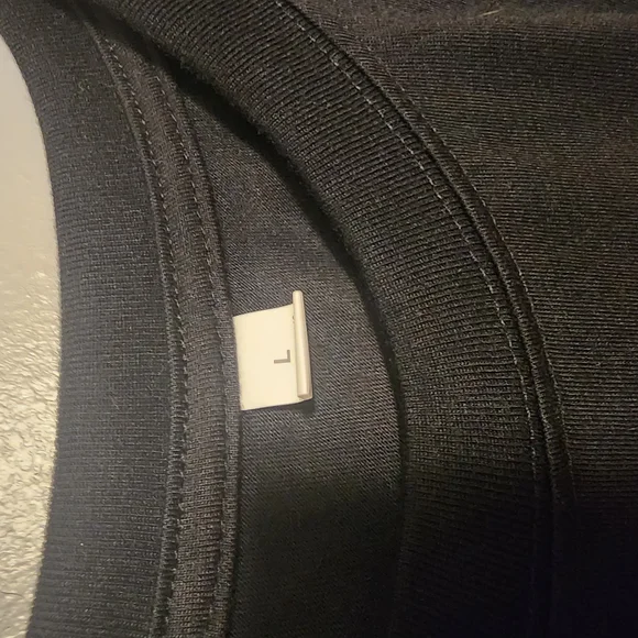 Black and Orange Short Sleeve Peace Tee - Picture 2 of 2